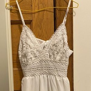 Amazon white summer dress